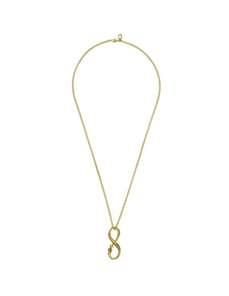 Collar corto Sin fin Oro Collar corto Sin fin Oro