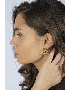 Pendientes  Infinito Oro 2