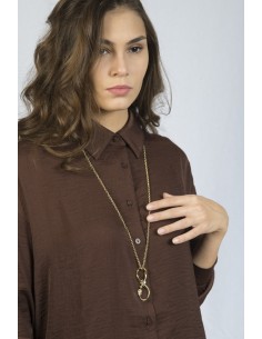 Collar corto Sin fin Oro 2