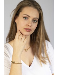 Pulsera Papillón Oro 2