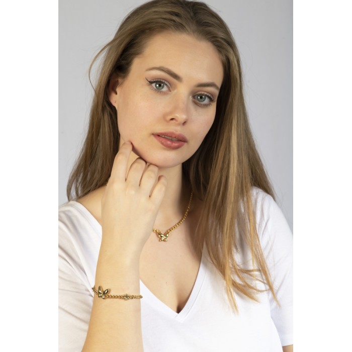 Pulsera Papillón Oro
