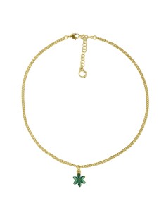 Collar Petalos Oro 2
