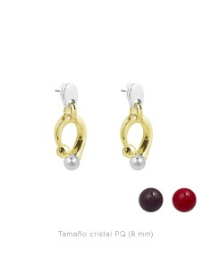 Pendientes Camaleónica oro 2