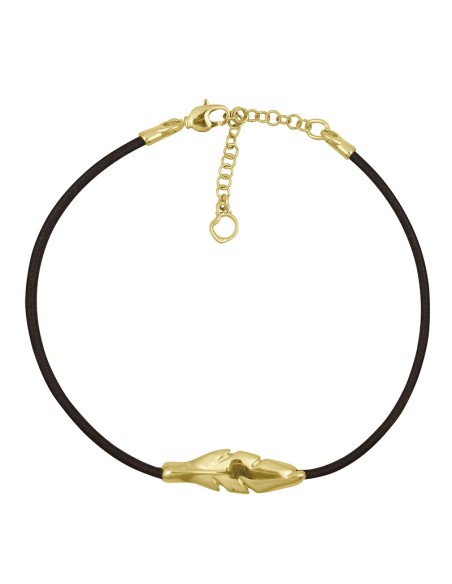Collar  Pluma oro