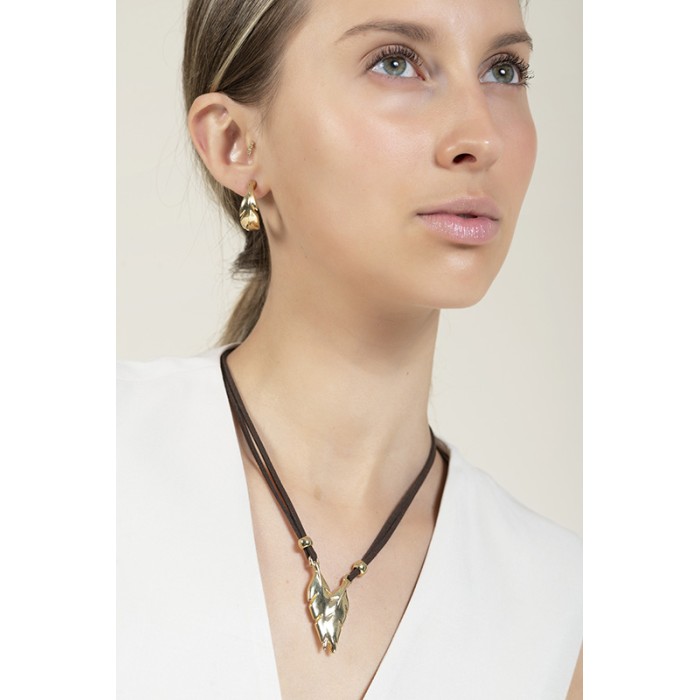 Pendientes Salvaje oro Pendientes Salvaje oro