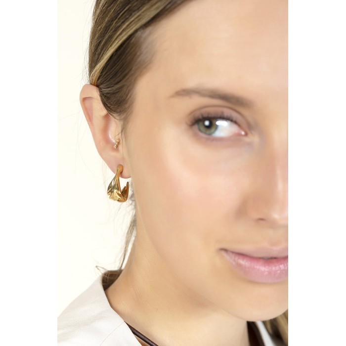 Pendientes Natura oro