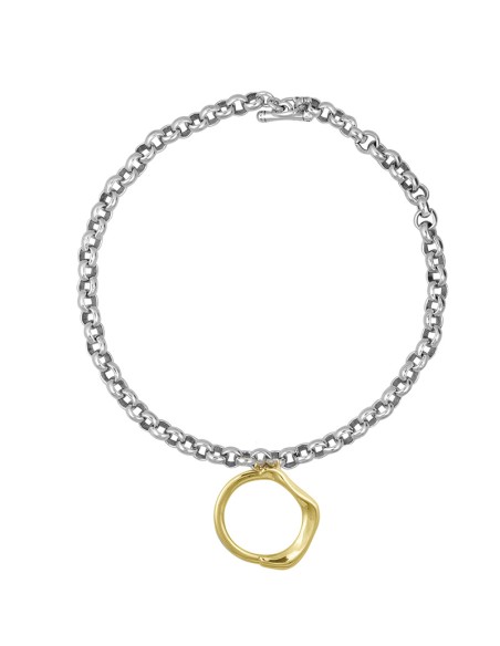 Collar Luz y Oscuridad oro