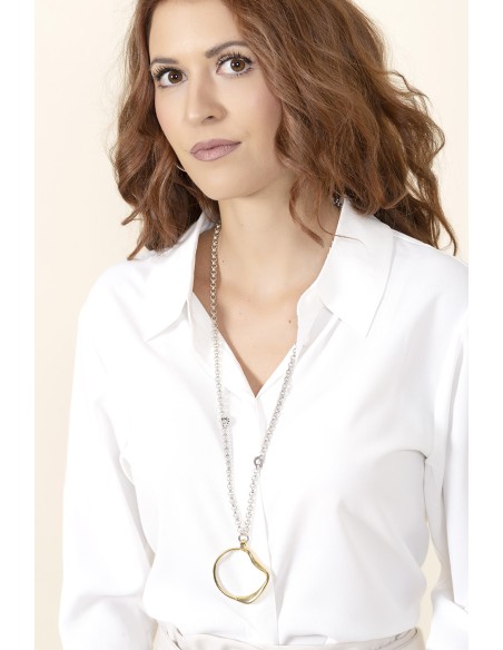 Collar Sol y Luna oro