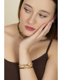 Pulsera Serena oro beige 2