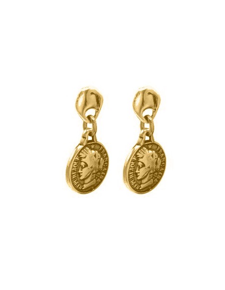 Pendientes Français oro