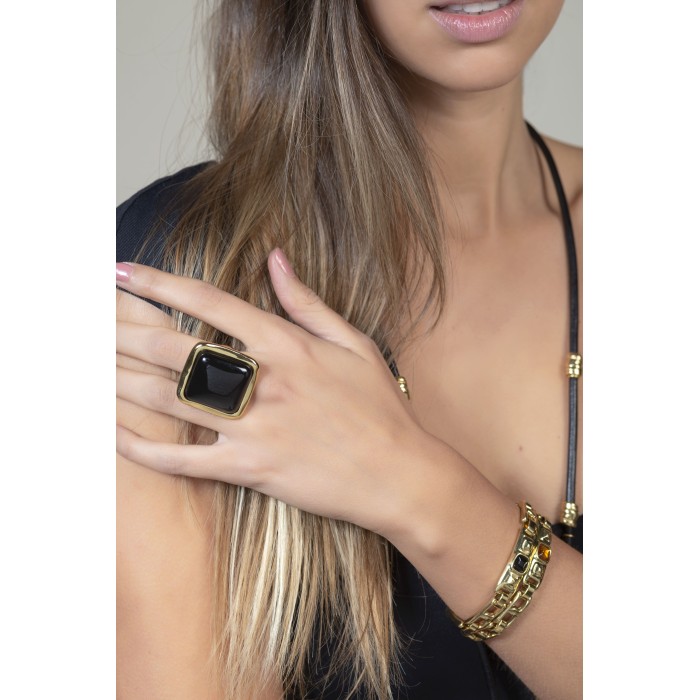 Pulsera Mini Metal Kubik Oro