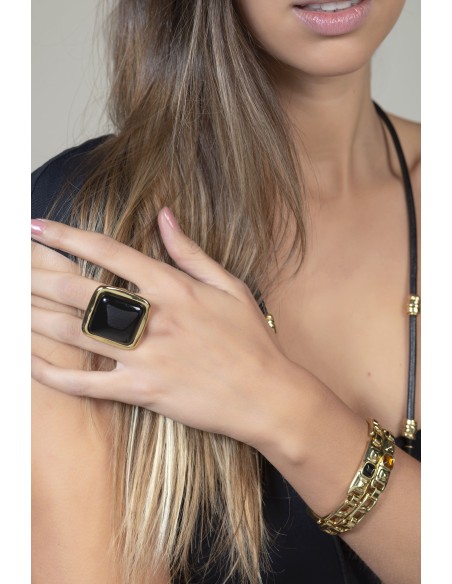 Pulsera Mini Metal Kubik Oro