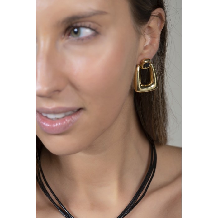 Pendientes Kubik Chik Oro