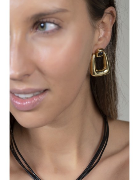 Pendientes Kubik Chik Oro