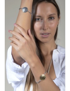 Pulsera Blanche Oro 2