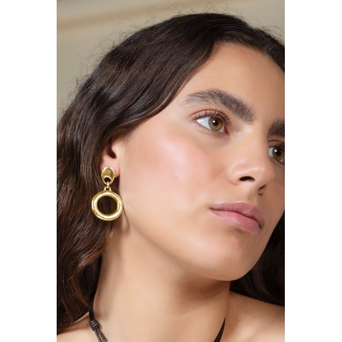 Pendientes Dalia Gold