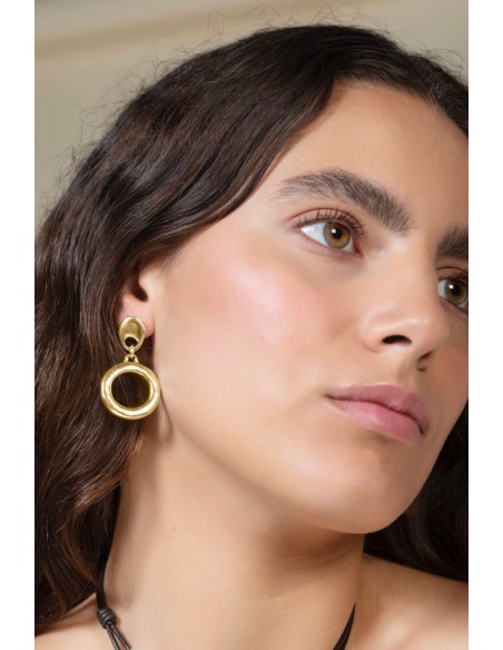 Pendientes Dalia Gold