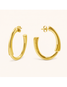 Pendiente Bucle Gold