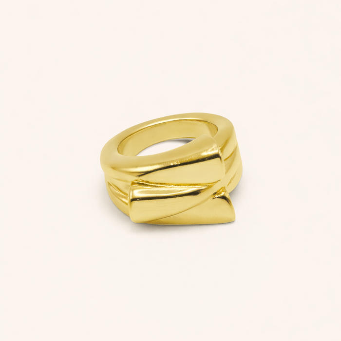 Anillo Espiral Gold