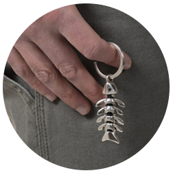 Llaveros de hombre Ciclón